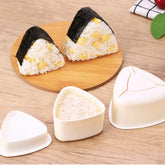 Onigiri Mold Triangle, 2 Pieces Rice Ball Mold Makers, Triangle Sushi Mold for Bento or Japanese Boxed Meal Children Bento